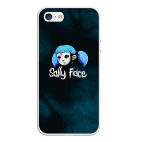 Чехол для iPhone 5/5S матовый с принтом Sally Face в Санкт-Петербурге, Силикон | Область печати: задняя сторона чехла, без боковых панелей | sally face | гизмо | девид | девочка | игра | лари | ларри | мальчик | маска | мрачная | на лице | пых | с протезом | сал | сали | салли | салли фейс | фейс | фэйс | эддисон | эшли