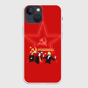 Чехол для iPhone 13 mini с принтом Communism Party в Санкт-Петербурге,  |  | звезда | китай | коммунизм | комунизм | ленин | мао дзедун | мао цзедун | мао цзэдун | маркс | прикол | серп и молот | советский союз | ссср | сталин | че гевара | че геваро | чегевара | энгельс