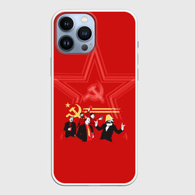 Чехол для iPhone 13 Pro Max с принтом Communism Party в Санкт-Петербурге,  |  | звезда | китай | коммунизм | комунизм | ленин | мао дзедун | мао цзедун | мао цзэдун | маркс | прикол | серп и молот | советский союз | ссср | сталин | че гевара | че геваро | чегевара | энгельс