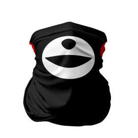 Бандана-труба 3D с принтом KUMAMON в Санкт-Петербурге, 100% полиэстер, ткань с особыми свойствами — Activecool | плотность 150‒180 г/м2; хорошо тянется, но сохраняет форму | Тематика изображения на принте: bandana | bear | face | japanese | kumamon | kumamoto | mask | аниме | бандана | игрушка | кумамон | кумамото сапурайдзу | лицо | маска | медведь | мишка | персонаж | талисман | япония