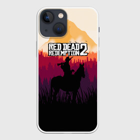 Чехол для iPhone 13 mini с принтом Red Dead Redemption 2 в Санкт-Петербурге,  |  | game | gamer | rdr2 | red dead redemption 2 | rockstar studios | игры | ковбой