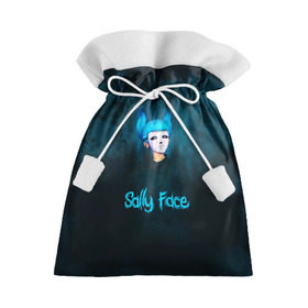 Подарочный 3D мешок с принтом Sally Face в Санкт-Петербурге, 100% полиэстер | Размер: 29*39 см | Тематика изображения на принте: sally face | гизмо | девид | девочка | игра | лари | ларри | мальчик | маска | мрачная | на лице | пых | с протезом | сал | сали | салли | салли фейс | фейс | фэйс | эддисон | эшли