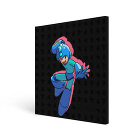 Холст квадратный с принтом Mega Man (pixel art) Black в Санкт-Петербурге, 100% ПВХ |  | 8 bit | 8bit | art | dendy | famicom | game | games | japan | japanese | man | mega | mega man | megaman | nes | pixel | pixel art | pixelart | retro | video games | videogames