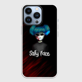 Чехол для iPhone 13 Pro с принтом Sally Face окровавленное лицо в Санкт-Петербурге,  |  | Тематика изображения на принте: sally face | гизмо | девид | девочка | игра | лари | ларри | мальчик | маска | мрачная | на лице | пых | с протезом | сал | сали | салли | салли фейс | фейс | фэйс | эддисон | эшли