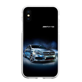 Чехол для iPhone XS Max матовый с принтом Mercedes AMG в Санкт-Петербурге, Силикон | Область печати: задняя сторона чехла, без боковых панелей | car | mercedes | mercedes   benz | motorsport | автомобиль | автоспорт | мерседес | спорткар