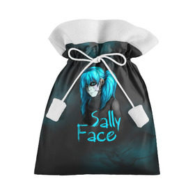 Подарочный 3D мешок с принтом Sally Face в Санкт-Петербурге, 100% полиэстер | Размер: 29*39 см | sally face | гизмо | девид | девочка | игра | лари | ларри | мальчик | маска | мрачная | на лице | пых | с протезом | сал | сали | салли | салли фейс | фейс | фэйс | эддисон | эшли