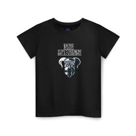 Детская футболка хлопок с принтом Время быть сильным в Санкт-Петербурге, 100% хлопок | круглый вырез горловины, полуприлегающий силуэт, длина до линии бедер | быть | викинг | время | сила | сильным