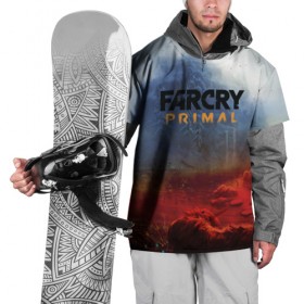 Накидка на куртку 3D с принтом FarCry Primal в Санкт-Петербурге, 100% полиэстер |  | Тематика изображения на принте: 