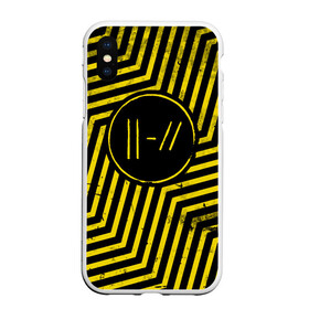 Чехол для iPhone XS Max матовый с принтом Twenty One Pilots - Trench в Санкт-Петербурге, Силикон | Область печати: задняя сторона чехла, без боковых панелей | band | best | blurry | face | indie | logo | music | one | pilots | pop | regional | rock | symbol | top | trench | twenty | vessel | группа | инди | лого | логотип | музыка | пилоты | поп | рок | символ | топ | тренч