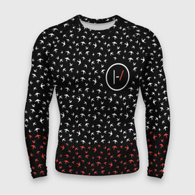 Мужской рашгард 3D с принтом Twenty One Pilots   Blurryface в Санкт-Петербурге,  |  | band | best | blurry | face | indie | logo | music | one | pilots | pop | regional | rock | symbol | top | trench | twenty | vessel | группа | инди | лого | логотип | музыка | пилоты | поп | рок | символ | топ | тренч