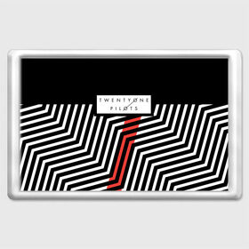 Магнит 45*70 с принтом Twenty One Pilots - Blurryface в Санкт-Петербурге, Пластик | Размер: 78*52 мм; Размер печати: 70*45 | Тематика изображения на принте: band | best | blurry | face | indie | logo | music | one | pilots | pop | regional | rock | symbol | top | trench | twenty | vessel | группа | инди | лого | логотип | музыка | пилоты | поп | рок | символ | топ | тренч