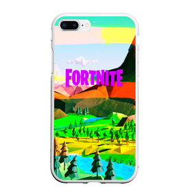 Чехол для iPhone 7Plus/8 Plus матовый с принтом FORTNITE в Санкт-Петербурге, Силикон | Область печати: задняя сторона чехла, без боковых панелей | battle royale | fortnite | fortnite battle royale | futuresynth | game | outrun | retrowave | synth | synthwave | игры | ретровейв | синтвейв | фортнайт