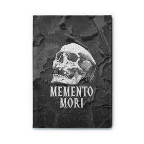 Обложка для автодокументов с принтом Memento mori в Санкт-Петербурге, натуральная кожа |  размер 19,9*13 см; внутри 4 больших “конверта” для документов и один маленький отдел — туда идеально встанут права | Тематика изображения на принте: black | death | life | memento mori | skeleton | skull | жизнь | скелет | череп | черный