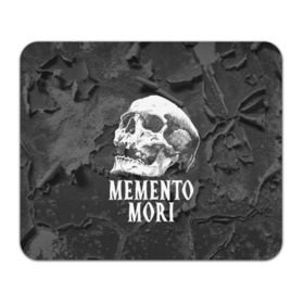 Коврик прямоугольный с принтом Memento mori в Санкт-Петербурге, натуральный каучук | размер 230 х 185 мм; запечатка лицевой стороны | Тематика изображения на принте: black | death | life | memento mori | skeleton | skull | жизнь | скелет | череп | черный
