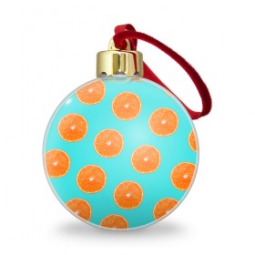 Ёлочный шар с принтом Апельсины в Санкт-Петербурге, Пластик | Диаметр: 77 мм | апельсин | апельсины | грейпфрукт | грейпфрут | разрез | сочный | фрукт