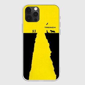 Чехол для iPhone 12 Pro с принтом Twenty One Pilots - Trench в Санкт-Петербурге, силикон | область печати: задняя сторона чехла, без боковых панелей | band | best | blurry | face | indie | logo | music | one | pilots | pop | regional | rock | symbol | top | trench | twenty | vessel | группа | инди | лого | логотип | музыка | пилоты | поп | рок | символ | топ | тренч