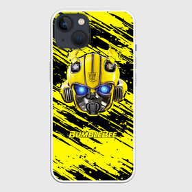 Чехол для iPhone 13 с принтом Bumblebee в Санкт-Петербурге,  |  | transformers | автоботы | бамблби | кибертрон | мегатрон | оптимус | прайм | робот | трансформеры