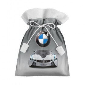 Подарочный 3D мешок с принтом BMW Vision в Санкт-Петербурге, 100% полиэстер | Размер: 29*39 см | bmw | car | germany | motorsport | sports car | автомобиль | автоспорт | бмв | германия | спорткар
