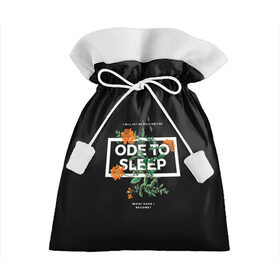 Подарочный 3D мешок с принтом TOP. Ode to Sleep в Санкт-Петербурге, 100% полиэстер | Размер: 29*39 см | dun | joseph | josh | joshua | one | pilots | top | trench | twenty | tyler | usa | william | дан | джозеф | джош | джошуа | пилоты | сша | тайлер | уильям