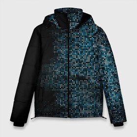 Мужская зимняя куртка 3D с принтом Equalizer в Санкт-Петербурге, верх — 100% полиэстер; подкладка — 100% полиэстер; утеплитель — 100% полиэстер | длина ниже бедра, свободный силуэт Оверсайз. Есть воротник-стойка, отстегивающийся капюшон и ветрозащитная планка. 

Боковые карманы с листочкой на кнопках и внутренний карман на молнии. | connect | digital | equalizer | internet | mosaic | music | network | square | tech | techno | technology | аbstract | абстрактный | абстракция | геометрия | градиент | интернет | квадрат | микросхема | мозайка | наука | сеть | техника | техно