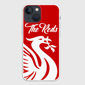 Чехол для iPhone 13 mini с принтом Ливерпуль в Санкт-Петербурге,  |  | anfield | liverpool | liverpool fc | the reds | you ll never walk a | клубная | красные | ливерпуль | мерсисайдцы | фанатская | футбольная | футбольный клуб | футбольный клуб ливерпуль | энфилд