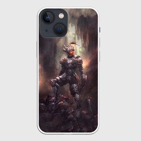 Чехол для iPhone 13 mini с принтом Goblin Slayer  darkness в Санкт-Петербурге,  |  | dark | fantasy | goblin | manga | onna | priest | priestess | shinkan | slayer | аниме | гоблинов | жрица | манга | онна | ранобэ | синкан | сэйнэн | тёмное | фэнтези