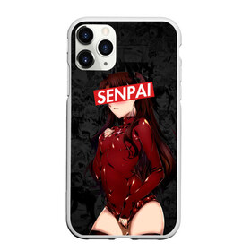 Чехол для iPhone 11 Pro матовый с принтом Anime (Senpai 1) в Санкт-Петербурге, Силикон |  | ahegao | anime | manga | sempai | senpai | аниме | ахегао | манга | семпай | сенпай