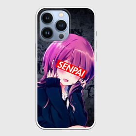 Чехол для iPhone 13 Pro с принтом Anime (Senpai 2) в Санкт-Петербурге,  |  | ahegao | anime | manga | sempai | senpai | аниме | ахегао | манга | семпай | сенпай