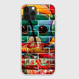 Чехол для iPhone 12 Pro Max с принтом Милый Зверёк Граффити в Санкт-Петербурге, Силикон |  | grafity | paint | street art | urban | город | граффити | искусство | кирпичи | краски | рисунки | стена | улицы | уличное искусство