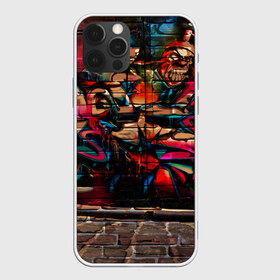 Чехол для iPhone 12 Pro Max с принтом disquared urban graffity в Санкт-Петербурге, Силикон |  | Тематика изображения на принте: grafity | paint | street art | urban | город | граффити | искусство | кирпичи | краски | рисунки | стена | улицы | уличное искусство