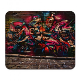Коврик прямоугольный с принтом disquared urban graffity в Санкт-Петербурге, натуральный каучук | размер 230 х 185 мм; запечатка лицевой стороны | grafity | paint | street art | urban | город | граффити | искусство | кирпичи | краски | рисунки | стена | улицы | уличное искусство