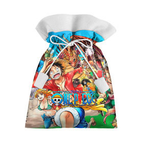 Подарочный 3D мешок с принтом One Piece в Санкт-Петербурге, 100% полиэстер | Размер: 29*39 см | anime | manga | one | one piece | piece | аниме | ван пис | дракон | манга | пират | пираты | фрукты