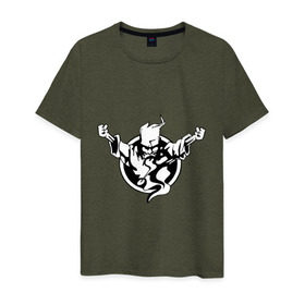 Мужская футболка хлопок с принтом Thunderdome t-shirt в Санкт-Петербурге, 100% хлопок | прямой крой, круглый вырез горловины, длина до линии бедер, слегка спущенное плечо. | gabber | hardcore | hardcoremusic | thunderdome