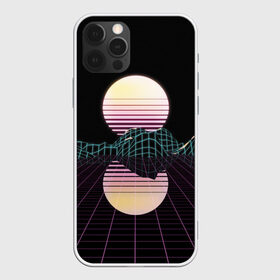 Чехол для iPhone 12 Pro Max с принтом Retro Wave в Санкт-Петербурге, Силикон |  | hipster | neon | retro wave | vaporwave | геометрия | космос | неон | хипстер