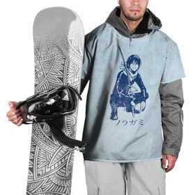 Накидка на куртку 3D с принтом Бездомный Бог в Санкт-Петербурге, 100% полиэстер |  | delivery god | milkshake kazubisha | noragami | yato | yukine | бездомный бог | бисямон | дайкоку | кадзума | манга | маю | нора | норагами | тэндзин | хиери ики | юкинэ | ято