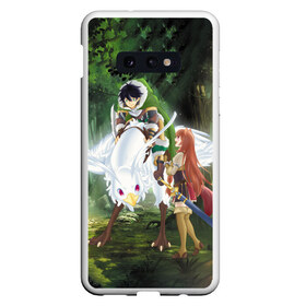 Чехол для Samsung S10E с принтом The Rising of the Shield Hero в Санкт-Петербурге, Силикон | Область печати: задняя сторона чехла, без боковых панелей | Тематика изображения на принте: anime | manga | tate no yuusha no nariagari | the rising of the shield hero | аниме | восхождение героя щита | манга | наофуми иватани | рафталия | фиро