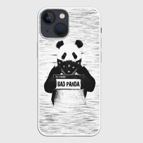 Чехол для iPhone 13 mini с принтом BAD PANDA в Санкт-Петербурге,  |  | bad | bear | panda | медведь | панда