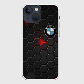 Чехол для iPhone 13 mini с принтом Карбон и BMW в Санкт-Петербурге,  |  | bmw | авто | автомобиль | бмв | карбон | логотип | машина | текстура