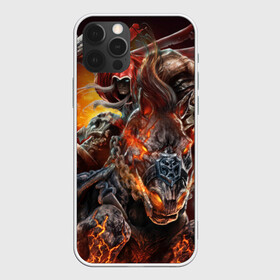 Чехол для iPhone 12 Pro с принтом Демон-Всадник (Darksiders) в Санкт-Петербурге, силикон | область печати: задняя сторона чехла, без боковых панелей | 2019 | 666 | anime | darksiders | demon | game | marvel | phantom | аниме | википедия | демон | доспехи | духи | дьявол | игра | лошадь | магия | марвел | меч | мистика | огненная | фэнтази | фэнтези | цепь | эзотерика | япония