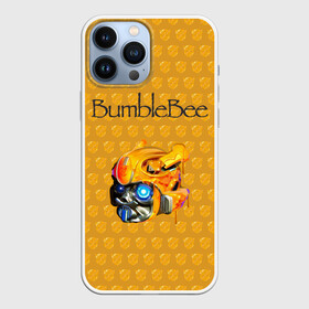 Чехол для iPhone 13 Pro Max с принтом BumbleBee в Санкт-Петербурге,  |  | 2019 | bumble bee | transformers | арт | бамблби | желтая | киборг | классная | мёд | надпись | прикольная | пчела | робот | соты | трансформеры | улей | фильм