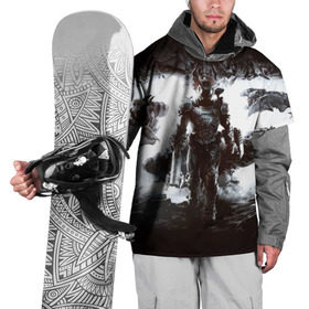 Накидка на куртку 3D с принтом Doom Eternal в Санкт-Петербурге, 100% полиэстер |  | doom | земля | игра | космос | марс | фантастика | шутер