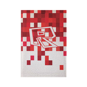 Обложка для паспорта матовая кожа с принтом Roblox в Санкт-Петербурге, натуральная матовая кожа | размер 19,3 х 13,7 см; прозрачные пластиковые крепления | dynablocks | roblox | robux | белый | блоки | вселенная | герои | красный | кубики | роблокс | симулятор