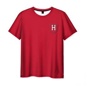 Мужская футболка 3D с принтом Harvard University в Санкт-Петербурге, 100% полиэфир | прямой крой, круглый вырез горловины, длина до линии бедер | harvard university | гарвард | колледж | образование | студенты | сша | университет | школа