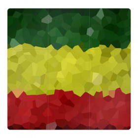 Магнитный плакат 3Х3 с принтом Эфиопия в Санкт-Петербурге, Полимерный материал с магнитным слоем | 9 деталей размером 9*9 см | 420 | 4:20 | боб марли | раста | растаман | эвиопия