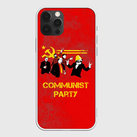 Чехол для iPhone 12 Pro Max с принтом Communist party в Санкт-Петербурге, Силикон |  | Тематика изображения на принте: вечеринка | звезда | кастро | коммунизм | коммунист | коммунистическая | ленин | мао | маркс | молот | партия | рауль | серп | сталин | тусовка | ульянов | фидель | цзиньпин | цзэдун | энгельс