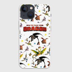 Чехол для iPhone 13 mini с принтом Как приручить дракона в Санкт-Петербурге,  |  | dragon | беззубик | викинги | дракон | мульт | мультфильм | фэнтези