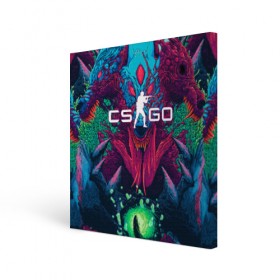 Холст квадратный с принтом CS-GO Hyper Beast в Санкт-Петербурге, 100% ПВХ |  | 2019 | computer game | counter strike | cs | cs go | csgo | dota | dota2 | game | howl | hyperbeast | warning | автомат | вой | го | игрок | компьютерная игра | контр страйк | контра | кс | оружие | турнир