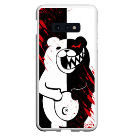 Чехол для Samsung S10E с принтом MONOKUMA в Санкт-Петербурге, Силикон | Область печати: задняя сторона чехла, без боковых панелей | ahegao | anime | bear | blood | danganronpa | derector | despair | girls | happy | havoc | manga | monokuma | panda | red | robot | trigger | ultra | аниме | ахегао | директор | кровь | манга | медведь | монокума | панда | робот