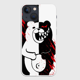 Чехол для iPhone 13 mini с принтом Monokuma вторая сущность в Санкт-Петербурге,  |  | ahegao | anime | bear | blood | danganronpa | derector | despair | girls | happy | havoc | manga | monokuma | panda | red | robot | trigger | ultra | аниме | ахегао | директор | кровь | манга | медведь | монокума | панда | робот