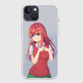 Чехол для iPhone 13 с принтом Пять невест в Санкт-Петербурге,  |  | anime | go toubun no hanayome | manga | the quintessential quintuplets | аниме | ёцуба | итика | ицуки | манга | мику | накано | нино | пять невест | футаро уэсуги